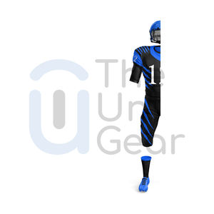 Conjunto de uniformes de fútbol americano personalizado OEM, venta al por mayor, camisetas y pantalones de fútbol, UNIFORMES DE EQUIPO sublimados de alta calidad - Product Image 3