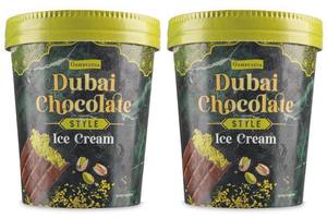 Vente en gros de crème glacée au chocolat Dubaï meilleure qualité friandises pour desserts goût sucré congelé Premium prix d'usine approvisionnement en vrac - Product Image 3