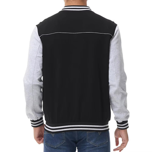 Chaqueta Varsity de Lona Personalizable de Alta Calidad para Hombre y Mujer, Cuello Alto, Alta Visibilidad, Acolchada, Estilo Béisbol, Invierno, Moda Urbana - Product Image 4