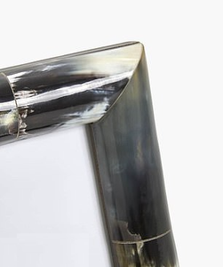 Luxury Handmade Metal Photo Picture <b>Frame</b> Customizable Logo Buffalo Cow Ox Horn <b>Design</b> for <b>Wall</b> or Table Display - Product Image 6