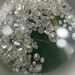 เพชรปลูกในห้องทดลองขนาดหลวม Def VS melee HPHT 1มม. 2มม. 3มม. ตัดกลมขนาดเล็ก0.8มม. ถึง3มม. เพชรระยะประชิด - Product Image 1