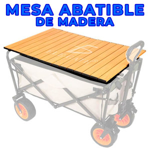 Cubierta Plegable de Madera para Remolque, Cubierta Desechable para Mesa de Camping - Product Image 6