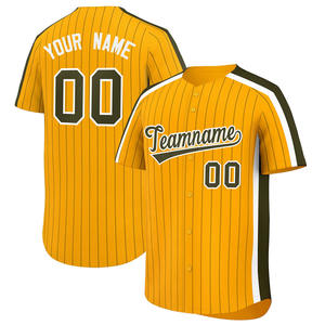 Maillot de baseball imprimé personnalisé Streetwear Vêtements de baseball et de softball et hauts Impression numérique par sublimation personnalisée - Product Image 2