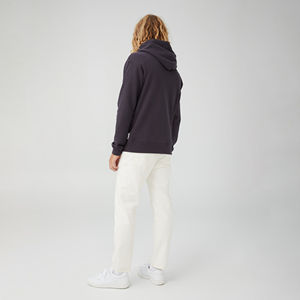 Pull à capuche pour hommes haut de gamme respirant bouffée impression Design 100% coton mélangé Logo personnalisé pour l'hiver - Product Image 3