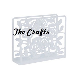 High Standard Quality Metal Napkin Holder <b>Red</b> Color Classic Style Handmade Decorative Customized Shape Logo Home Commercial Use - Product Image 3