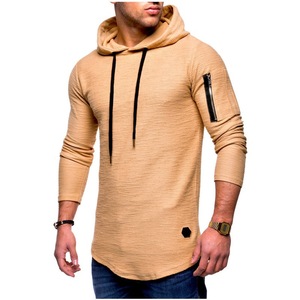 Fabricant de sweats à capuche en gros, sweats à capuche personnalisables, sweats à capuche ajustés pour la musculation avec poches zippées - Product Image 6