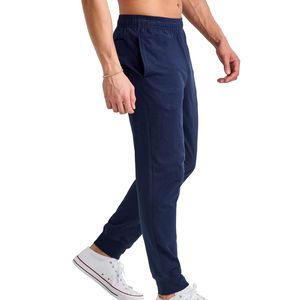 <b>Men's</b> 100% Cotton Fleece Sweat Pant Trousers Hot Sale Breathable Casual Jogger High Pockets Customizable Washed <b>Men's</b> Pants - Product Image 6