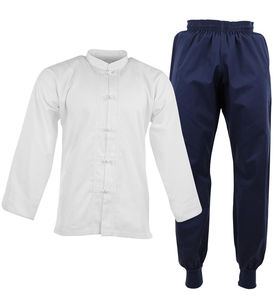 Tenue de combat sur mesure, résistante, légère, Kung Fu BJJ Gi, uniforme d'arts martiaux Kung Fu avec logo personnalisé, vente en gros - Product Image 1