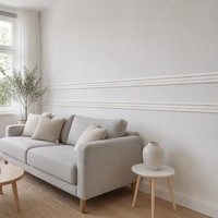 Panneau mural en PVC à motif marbré blanc, imperméable, décoratif, revêtement intérieur