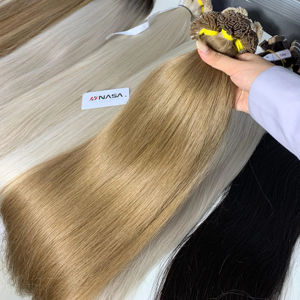 Extensions de cheveux humains vierges vietnamiens de qualité supérieure, pré-collées, à pointes plates en kératine, super double tirage, 500 grammes, prix de gros - Product Image 6