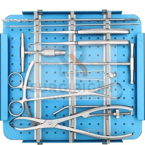 Système de plaques de fixation osseuse orthopédique 2,7 mm, plaques de fixation osseuse, jeu de vis, manuel, certifié CE classe I, garantie 1 an, chirurgical - Product Image 1