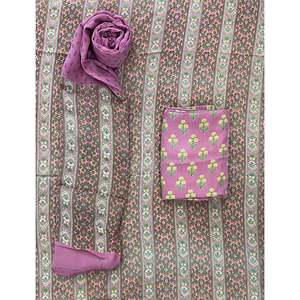 Conjuntos de Traje de Crepé sin Coser para Mujer, Estampados a Mano - Product Image 1