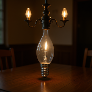 CANDELA CLARA 25W 230V E14 Incandescent Candle <b>Bulb</b> - Product Image 3