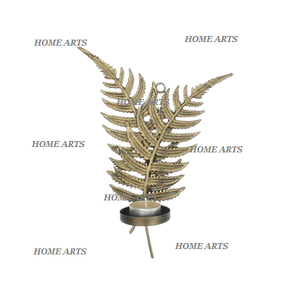 Bougeoir de couleur or en fer de haute qualité Design tendance Taille et forme personnalisées Bougeoir à bas prix - Product Image 5