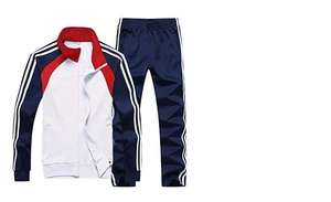Custom <b>Men's</b> Stand-up Collar Sports Suit Autumn New Long-Sleeved and <b>Pants</b> Sport Leisure Two-piece Jogger Sweatsuit - Product Image 4