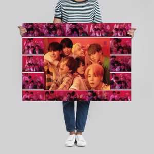 Póster Moderno con Diseño de Selfie de BTS para Decoración de Paredes en Cumpleaños - Product Image 3