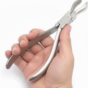 Pince à bijoux professionnelle pour la fermeture des anneaux, en acier inoxydable, outil de réparation de bijoux - Product Image 1