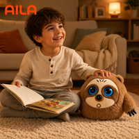 CADOTHY AILA Robot en peluche, indispensable pour les voyages, AILA, compagnon IA parlant léger pour enfants, compagnie 24h/24 et 7j/7, meilleur cadeau pour les amis