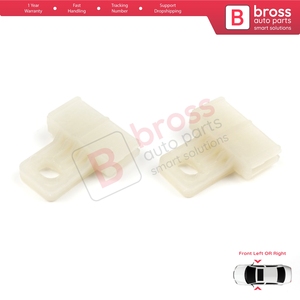 ตัวยึดกระจกประตูหน้าซ้ายหรือขวา BWR5050 สำหรับ Megane MK3 BZ0/1 DZ0/1 KZ0/1 Fluence L3 - Product Image 4