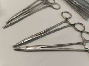 Gatos Neutro Quirúrgico Acero Inoxidable Manual Veterinario Instrumentos Quirúrgicos Fórceps Reutilizable - Product Image 6