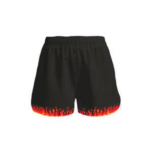 Short de sport femme personnalisable de haute qualité respirant Active Stretch séchage rapide Spandex/Nylon pour Yoga Fitness fait - Product Image 3