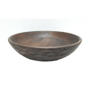 Bol à fruits et à salade de forme ronde en bois décoratif écologique pour ustensiles de cuisine de table maison hôtels aliments et collations-grossiste - Product Image 6