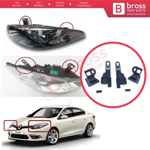 บรอส ออโต้พาร์ท BHL15+BHL16 ชุดยึดไฟหน้าซ้ายขวา สำหรับรถยนต์ Fluence L3 L30 ปี 2009-2020 รุ่น 260607771R - Product Image 5