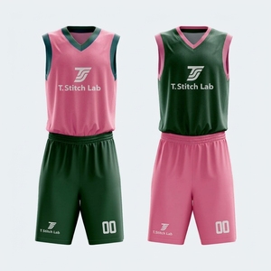 Uniforme de Baloncesto Reversible para Hombre, de Alta Calidad, Transpirable, Ligero, con Logotipo Personalizado, Sin Mangas, Nueva Llegada, Colores Sólidos - Product Image 3