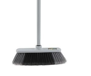 High Quality Luxury Household <b>Broom</b> Stick Customisable Soft Plastic Metal <b>Handle</b> Bristle Cleaning Head Factory Wholesale - Product Image 5