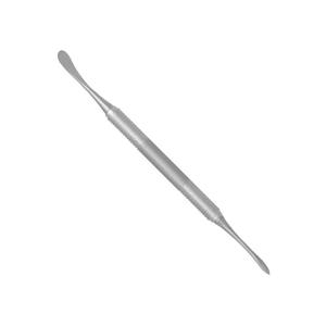 Élévateur périostal orthopédique en acier inoxydable, tête plate, longueur 9 pouces, lame de 1/4 pouce de large avec manche en bois - Product Image 2