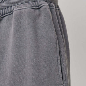 Wholesale Men's Winter Casual Sweatpants-Eco-Friendly 100% Cotton Canvas Fleece Thickness <b>Elastic</b> Waist <b>Lace</b>-Up Closure Printed - Product Image 6