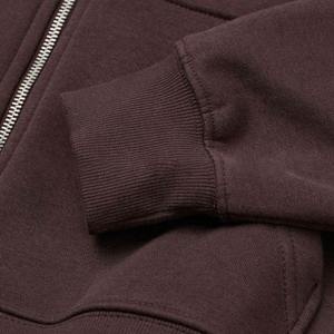 Sweat-shirts à capuche pour femmes avec fermeture éclair intégrale, col rond, en coton, style coréen, personnalisables, bon marché, de haute qualité, tendance, amples, MS-SS-1091 - Product Image 6