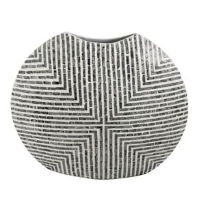 Vente en gros de grande qualité meilleure vente vase à incrustation MOP vase de table fabriqué en Inde vase à fleurs - Product Image 2