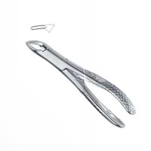 Fórceps de extracción de dientes dentales personalizados de calidad superior Fig.151 SK Logo Instrumentos dentales de acero inoxidable - Product Image 3