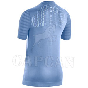 Camisetas para correr de manga corta para entrenamiento de gimnasia de poliéster 100% para mujer, ropa de calle personalizable con logotipo de marca propia - Product Image 2