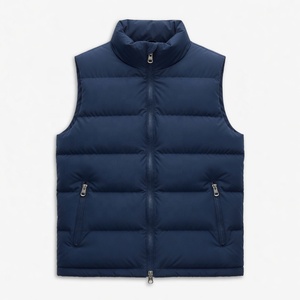 Mens Half Sleeve Puffer Jacket Windproof <b>Thermal</b> Protection Insulated Casual Outerwear Warm Short Sleeve Coat Fashion - Product Image 6