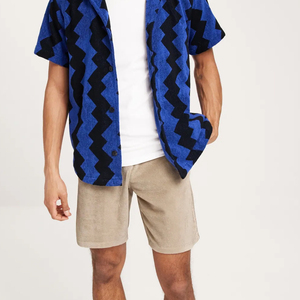 Vente chaude avec poches Bas élastiques Athlétique réglable Workout Gym Wear Fleece Terry Casual Men Short avec taille personnalisée - Product Image 5