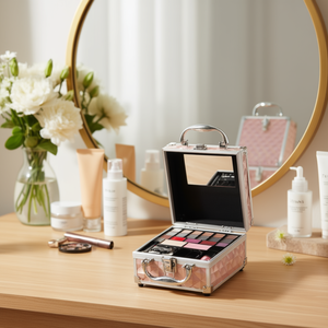 Valigetta per Trucchi Premium: Soluzione Pratica per l'Organizzazione dei Tuoi Set di Cosmetici - Product Image 3