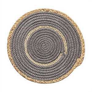 Classic Design Customize Rattan Table Placement Natural <b>Hand</b> Braided Table Mats <b>Heat</b> Resistant Non-Slip Weave Rattan Place Mats - Product Image 2