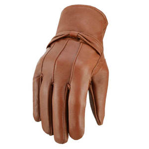 New Arrival Classic Style Spring Winter Warm <b>Black</b> Genuine Sheepskin <b>Men</b> <b>s</b> <b>Leather</b> Dress <b>Gloves</b> - Product Image 4