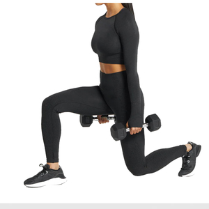 Custom Embossed Design Print High Waist <b>Thick</b> Satin Ladies Yoga <b>Leggings</b> Fitness Gym Yoga Wear - Product Image 4