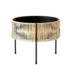 Jardinières décoratives faites à la main en rotin tissé fer Design personnalisé Pots de fleurs intérieurs et extérieurs Jardinières faites à la main - Product Image 2