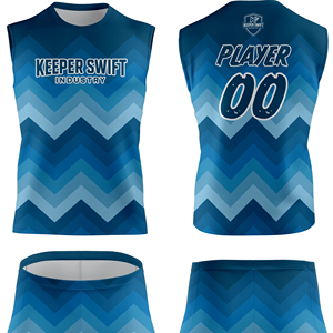 Wholesale Breathable 7V7 Uniform Sports Wear Top Selling 7V7 Uniform Sleeveless 7V7 Uniform - Product Image 1