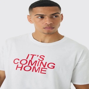 Camiseta personalizada de gran tamaño con estampado de It's Coming Home England para hombre, 100% algodón, diseños únicos, calidad premium, ajuste perfecto para cualquier - Product Image 3