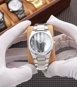 Luxury <b>Watch</b> Customized Logo Quartz <b>Watch</b> for <b>Men</b> High Quality Glass Stainless Steel Waterproof <b>Watch</b> Factory Wholesale - Product Image 2