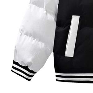 Veste matelassée Varsity pour homme Veste en duvet Vêtements matelassés d'hiver Manteau pour homme Parka Classique Automne Manteau chaud Veste pour homme - Product Image 4