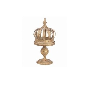 Decoración de corona de alambre de metal Antiguo Real y elegante de alta calidad para decoración de lujo para el hogar, oficina y eventos - Product Image 4