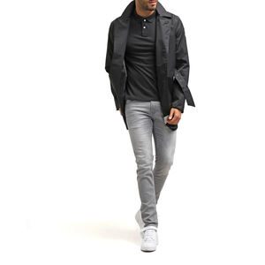 เสื้อยืดแฟชั่นสำหรับผู้ชายและผู้หญิงเสื้อถักแบบไม่เหมือนใครผ้าโพลีเอสเตอร์/ ผ้าฝ้ายผสมโพลีเอสเตอร์ออกแบบโลโก้ได้ตามต้องการสำหรับฤดูร้อน - Product Image 4