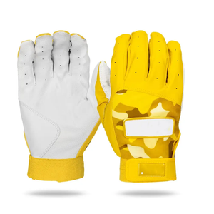 Guantes de béisbol para adultos-Nuevos guantes de bateo de poliéster Logotipo de color personalizable Soporte de muñeca Durable para Softball - Product Image 2