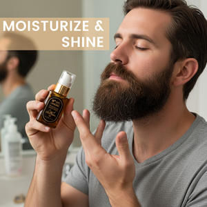 OEM/ODM Huile de conditionnement pour la barbe avec huile de maracuja et beurre de karité pour hydrater et adoucir au prix de gros avec marque privée - Product Image 3